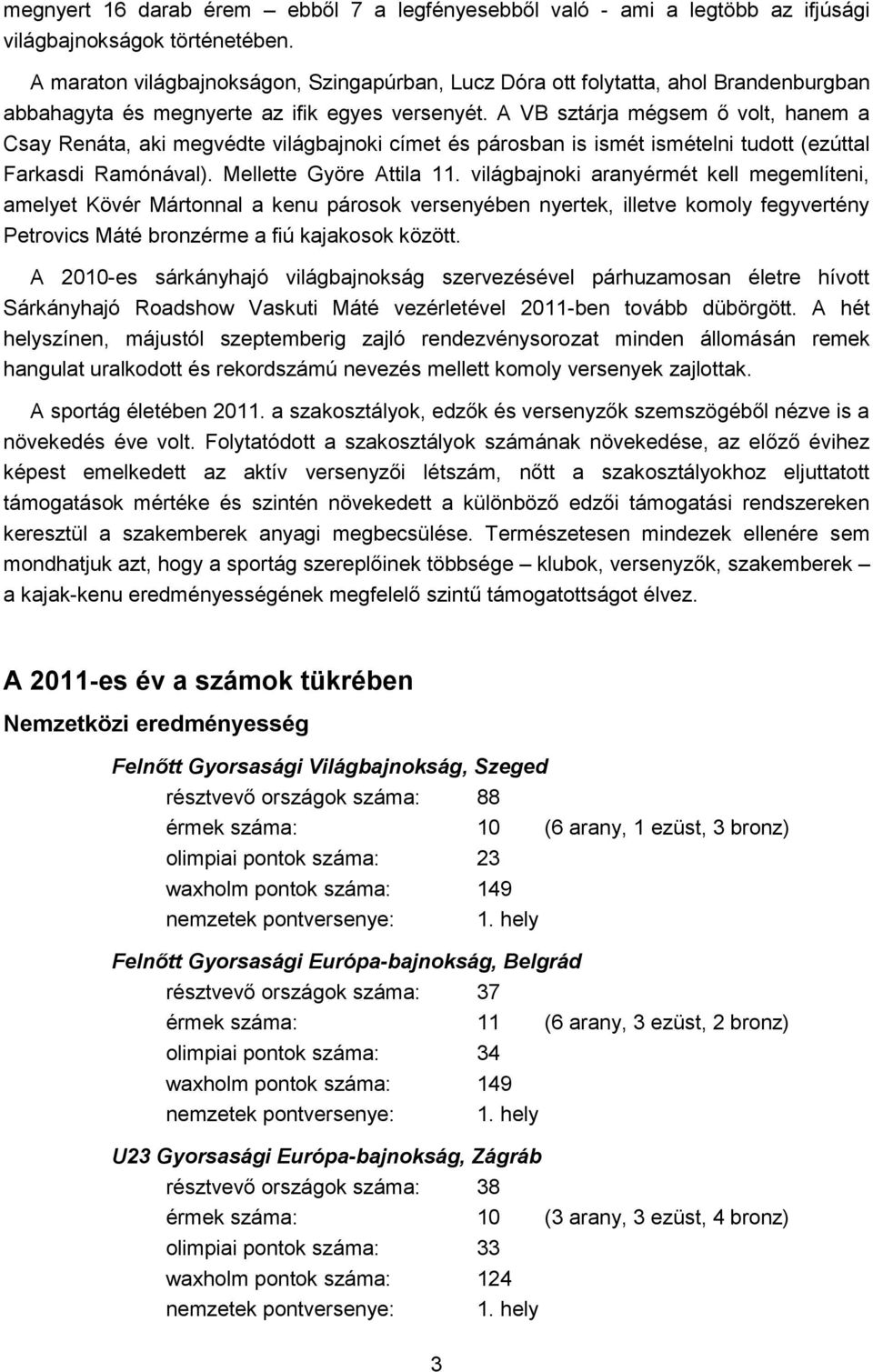 A VB sztárja mégsem ő volt, hanem a Csay Renáta, aki megvédte világbajnoki címet és párosban is ismét ismételni tudott (ezúttal Farkasdi Ramónával). Mellette Györe Attila 11.