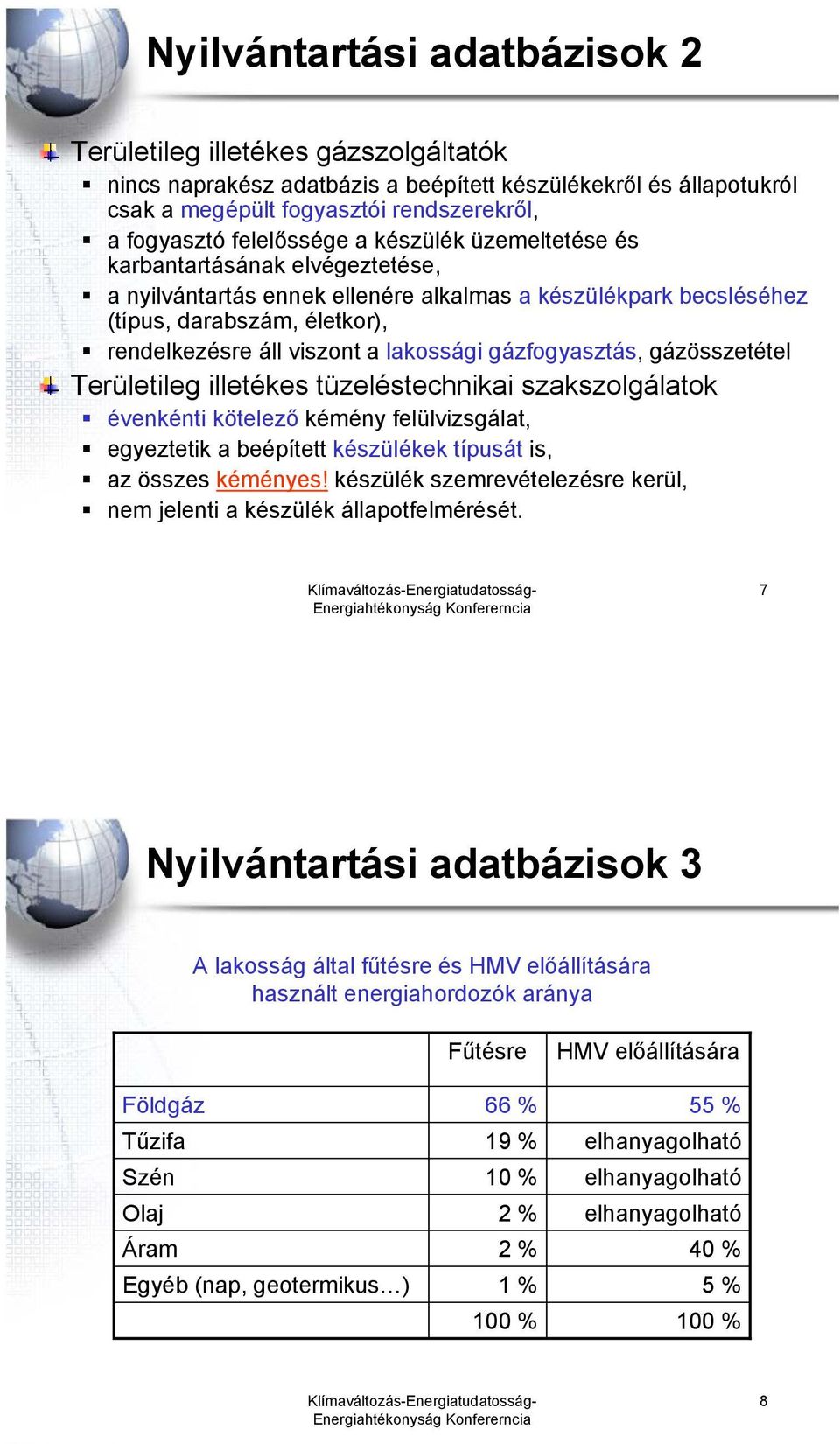 lakossági gázfogyasztás, gázösszetétel Területileg illetékes tüzeléstechnikai szakszolgálatok évenkénti kötelező kémény felülvizsgálat, egyeztetik a beépített készülékek típusát is, az összes