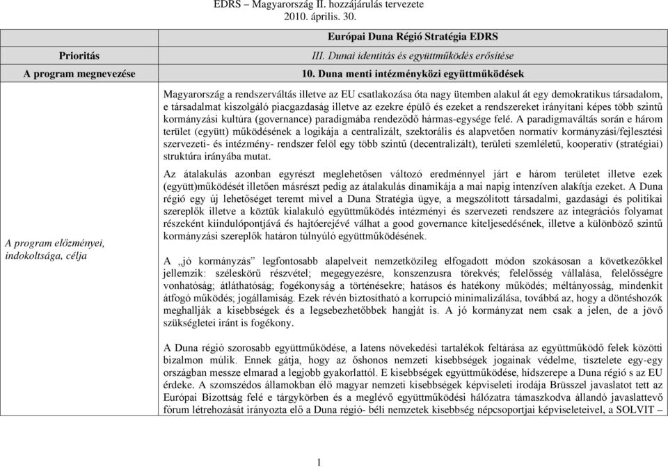 az ezekre épülő és ezeket a rendszereket irányítani képes több szintű kormányzási kultúra (governance) paradigmába rendeződő hármas-egysége felé.