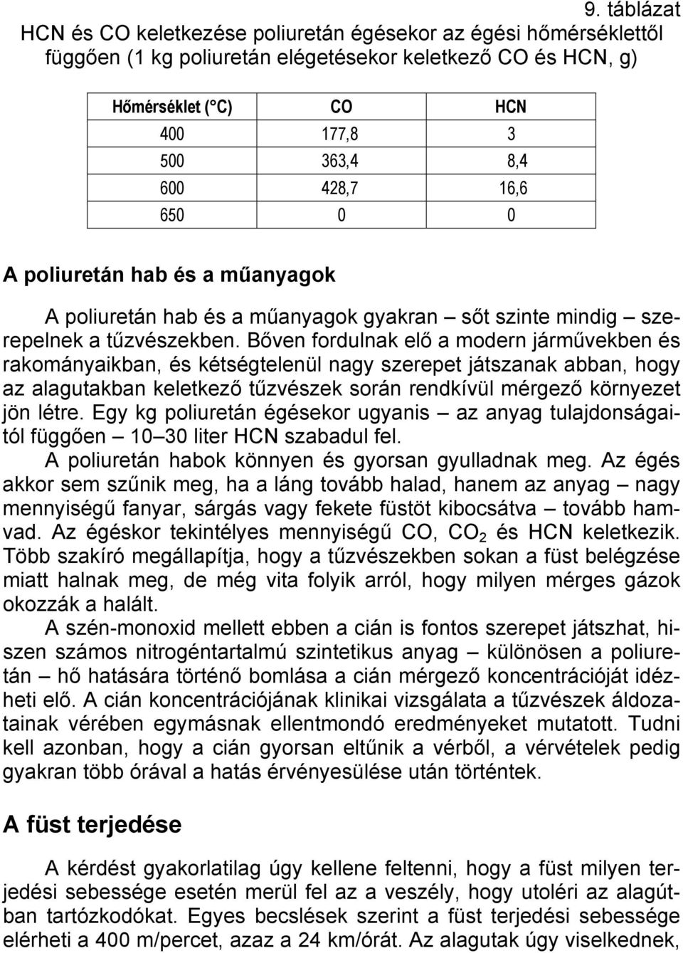 Bőven fordulnak elő a modern járművekben és rakományaikban, és kétségtelenül nagy szerepet játszanak abban, hogy az alagutakban keletkező tűzvészek során rendkívül mérgező környezet jön létre.