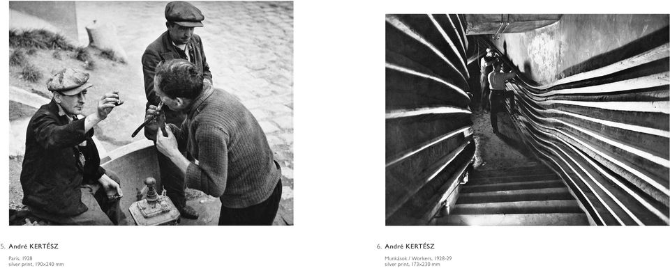 André KERTÉSZ Munkások /