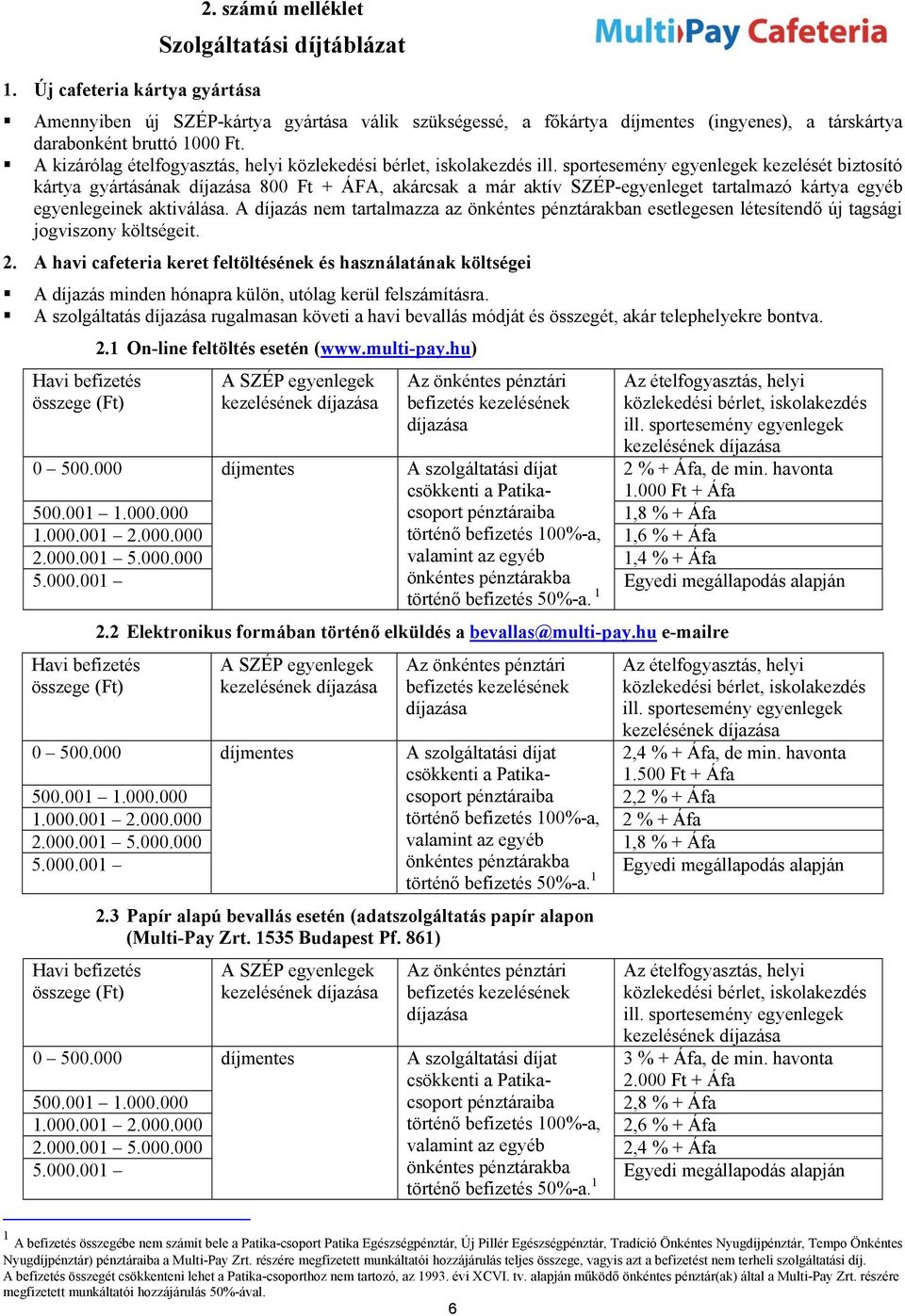 A kizárólag ételfogyasztás, helyi közlekedési bérlet, iskolakezdés ill.