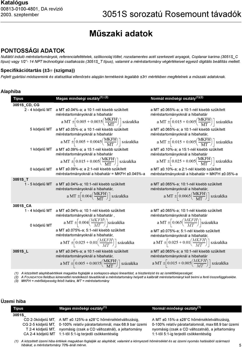 Specifikációtartás (±3σ (szigma)) Fejlett gyártási módszereink és statisztikai ellenőrzés alapján termékeink legalább ±3σ mértékben megfelelnek a műszaki adatoknak.