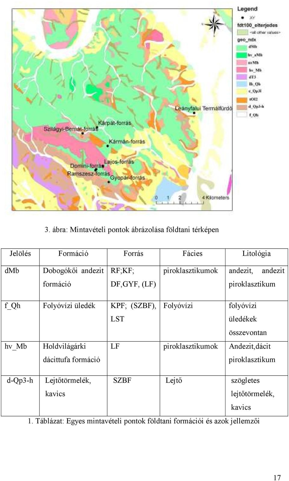 LST üledékek összevontan hv_mb Holdvilágárki LF piroklasztikumok Andezit,dácit dácittufa formáció piroklasztikum d-qp3-h