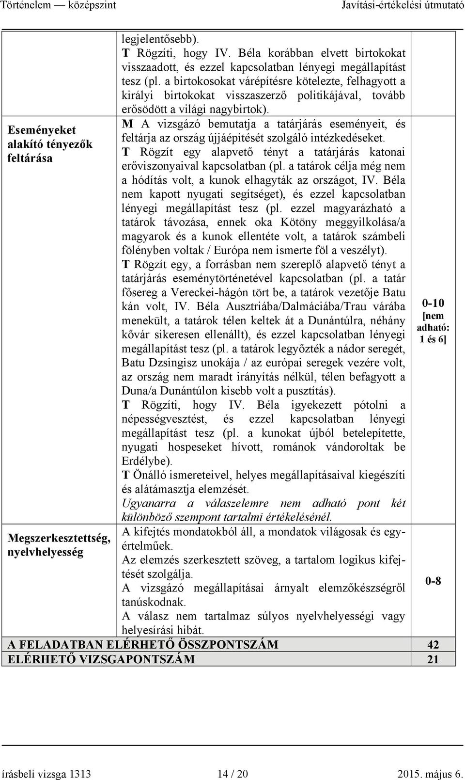 a birtokosokat várépítésre kötelezte, felhagyott a királyi birtokokat visszaszerző politikájával, tovább erősödött a világi nagybirtok).