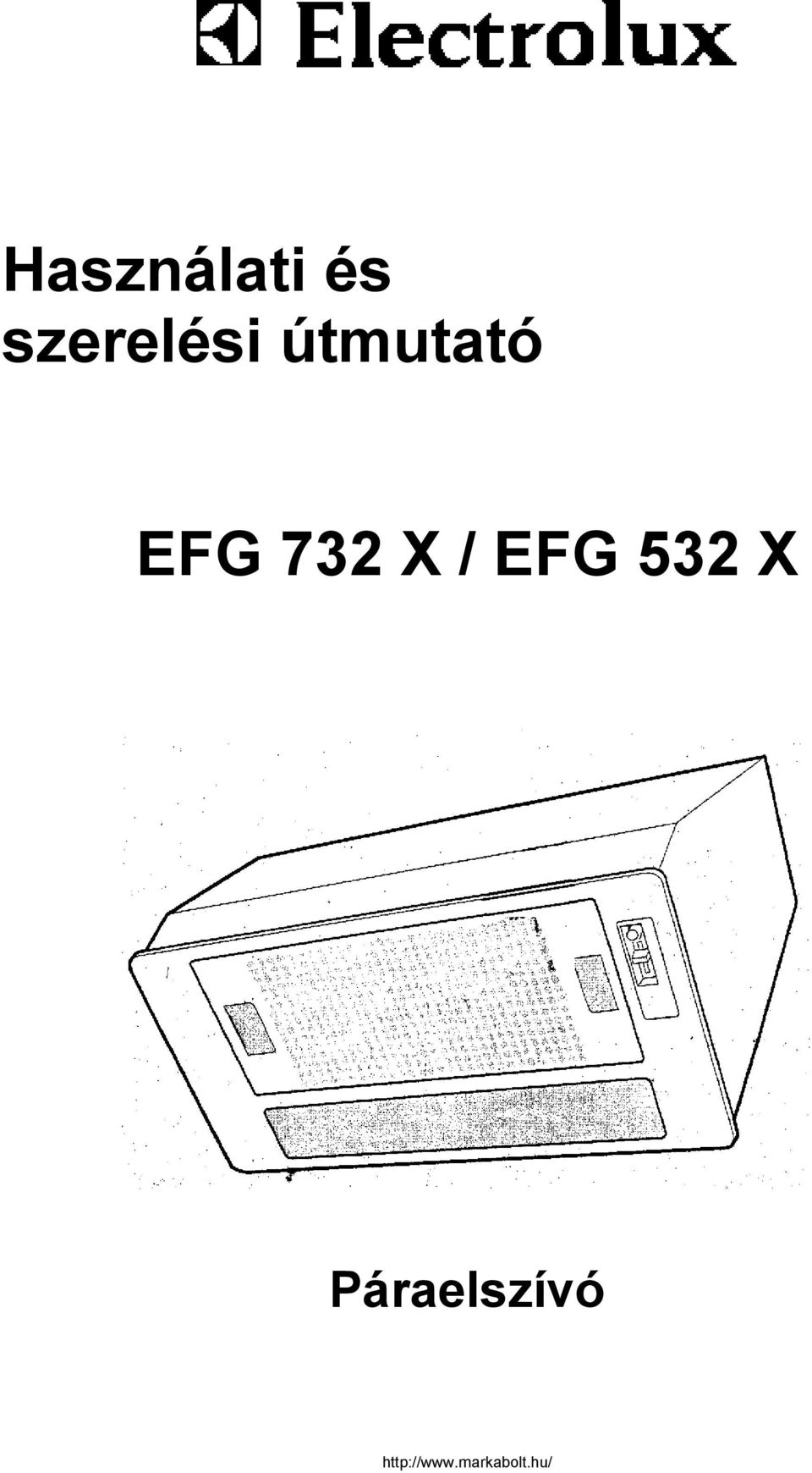 útmutató EFG 732