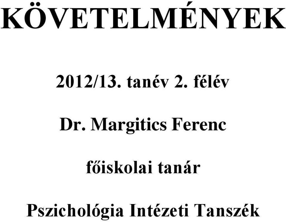 Margitics Ferenc