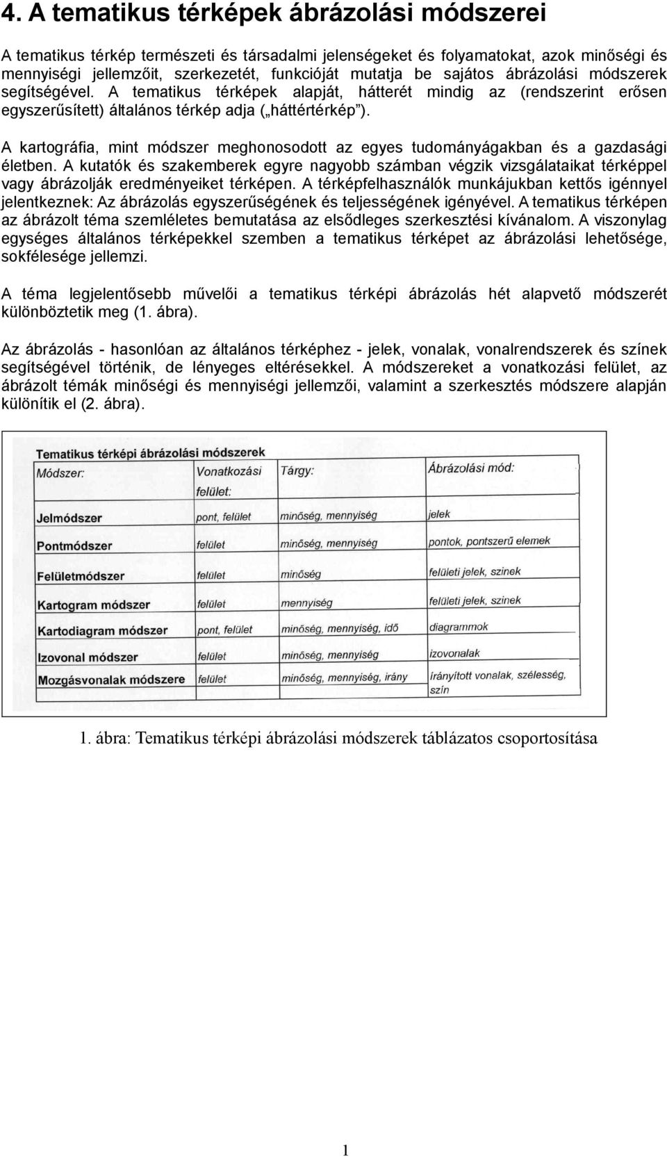 A kartográfia, mint módszer meghonosodott az egyes tudományágakban és a gazdasági életben.