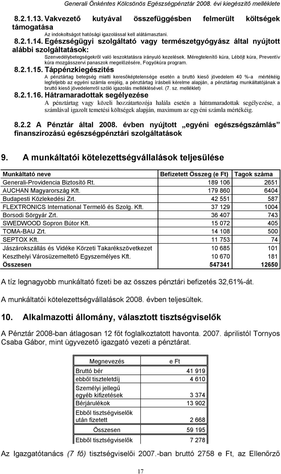 Méregtelenítő kúra, Léböjt kúra, Preventív kúra mozgásszervi panaszok megelőzésére, Fogyókúra program. 8.2.1.15.