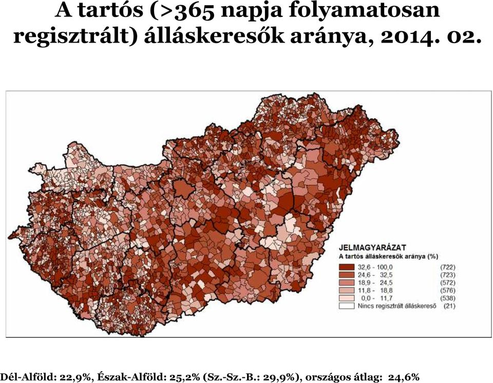 02. Dél-Alföld: 22,9%, Észak-Alföld: