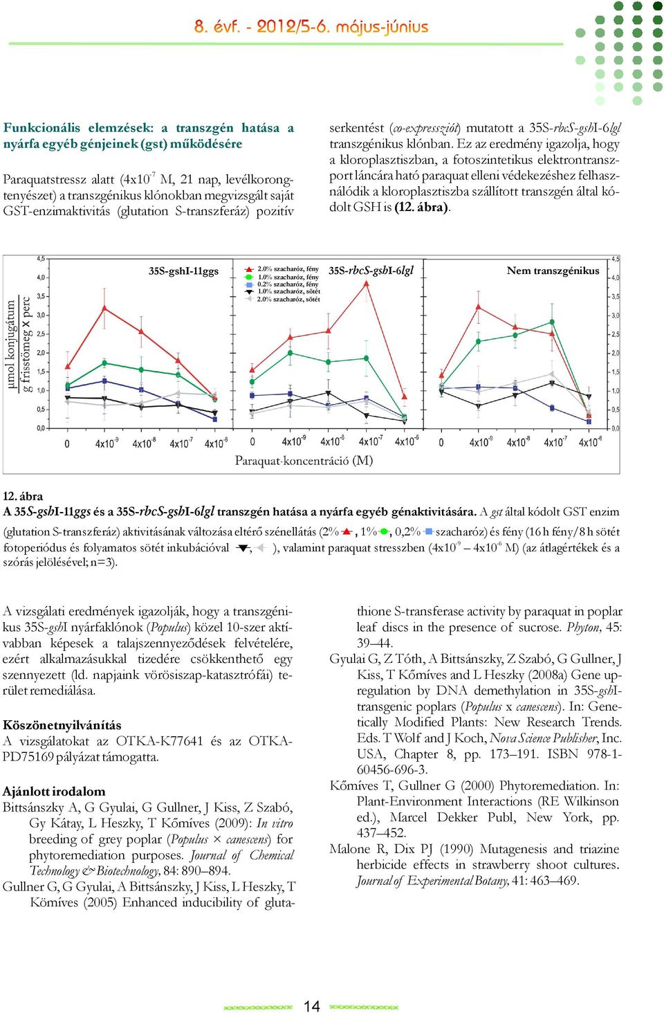 Populus canescens) for phytoremediation purposes. Journal of Chemical Technology & Biotechnology, 84: 890 894.