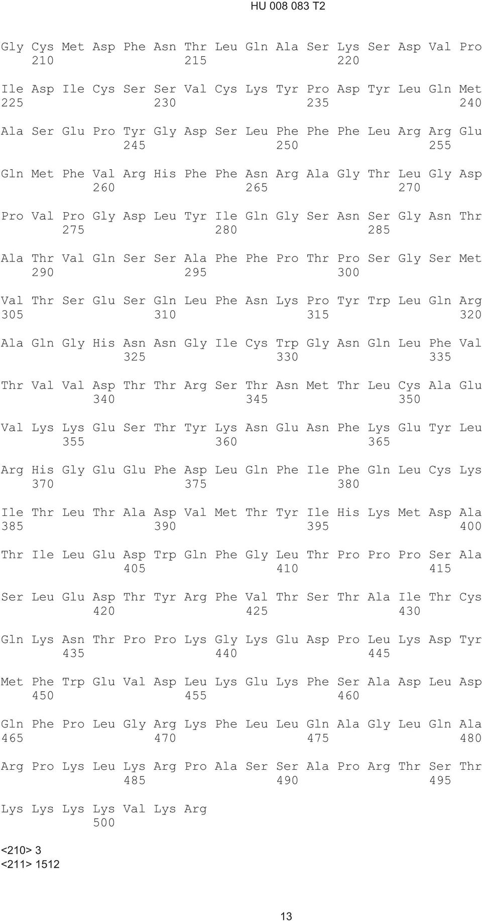 Ala Thr Val Gln Ser Ser Ala Phe Phe Pro Thr Pro Ser Gly Ser Met 290 295 300 Val Thr Ser Glu Ser Gln Leu Phe Asn Lys Pro Tyr Trp Leu Gln Arg 305 310 315 320 Ala Gln Gly His Asn Asn Gly Ile Cys Trp Gly