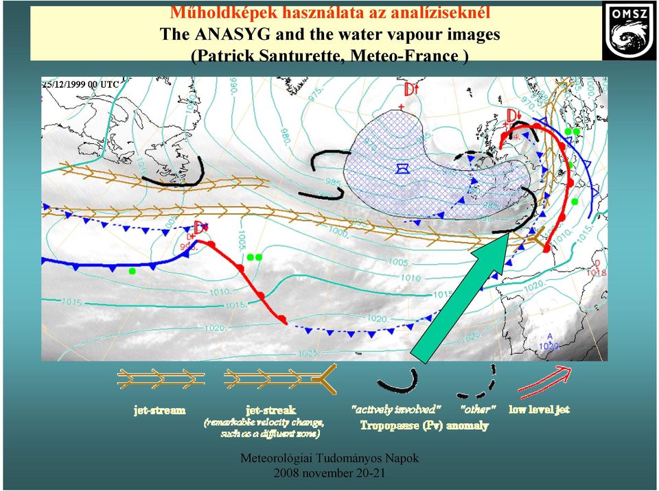 the water vapour images