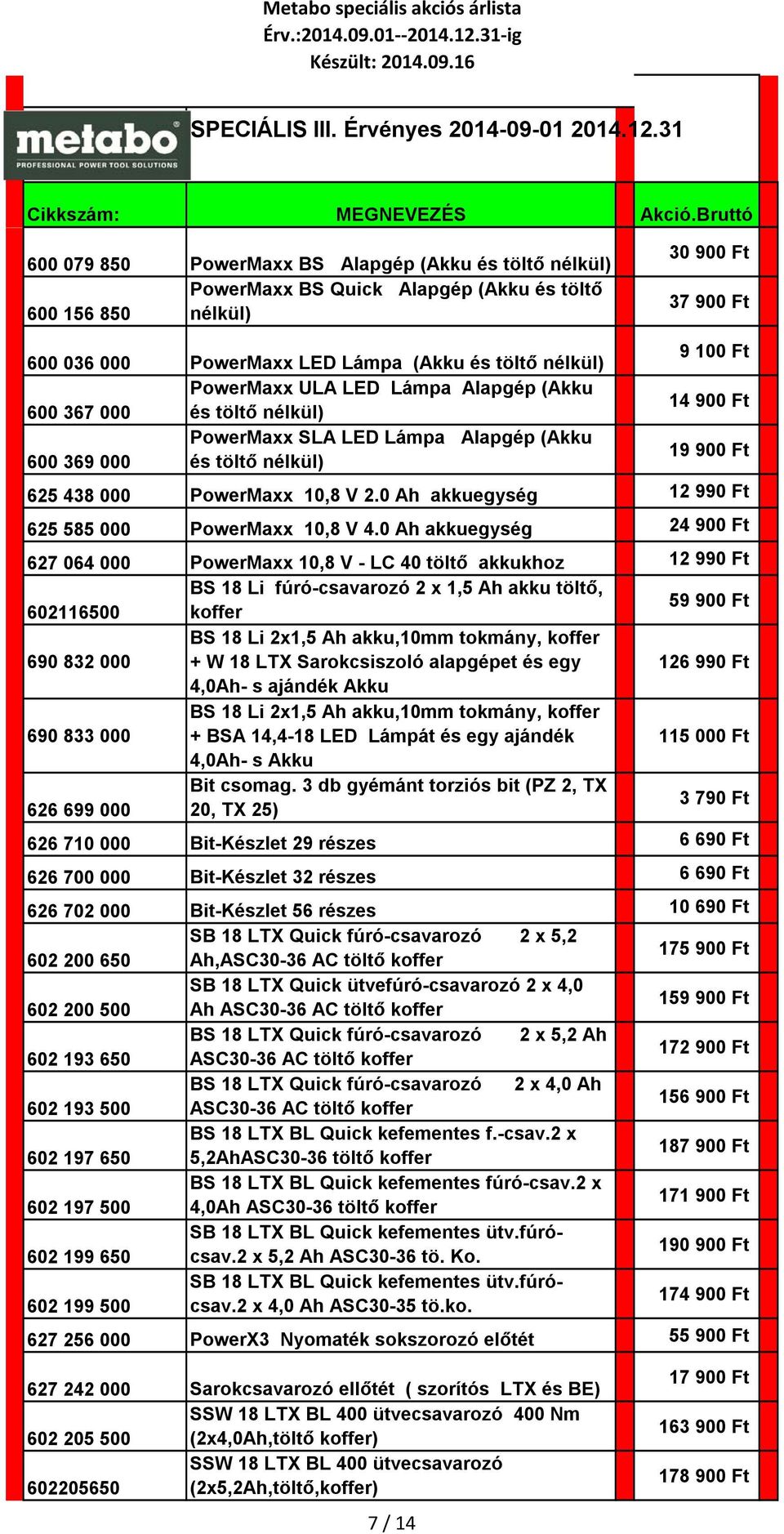 0 Ah akkuegység 12 990 Ft 625 585 000 PowerMaxx 10,8 V 4.