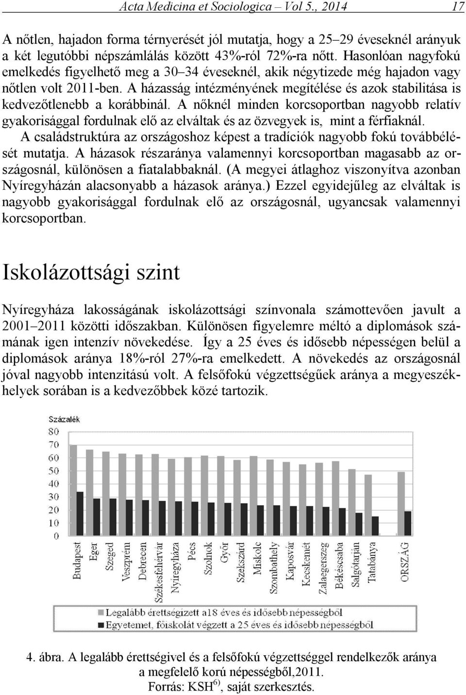 A házasság intézményének megítélése és azok stabilitása is kedvezőtlenebb a korábbinál.