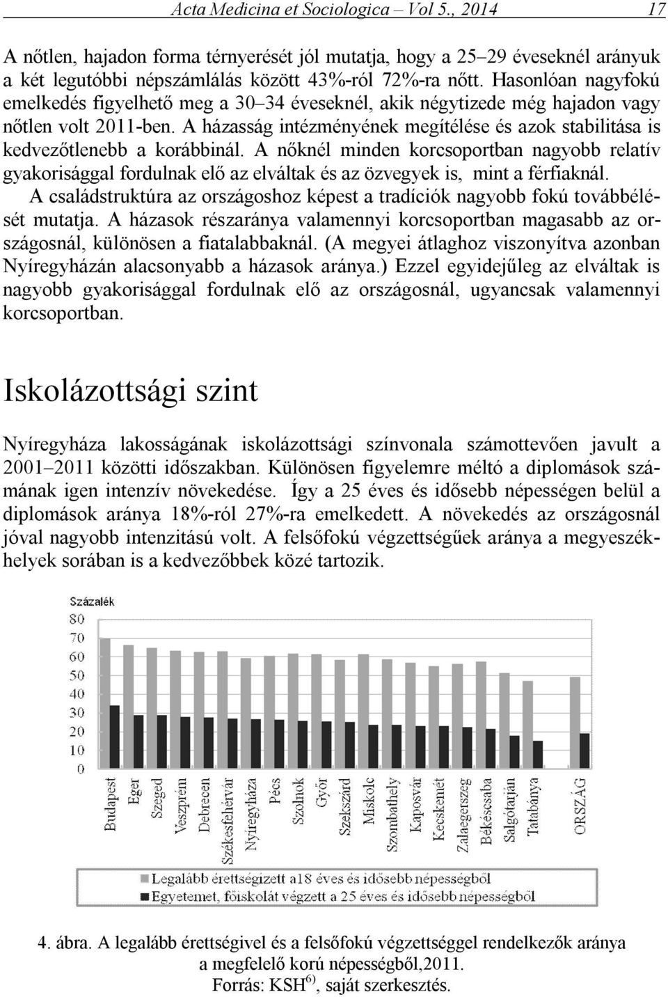 A házasság intézményének megítélése és azok stabilitása is kedvezőtlenebb a korábbinál.