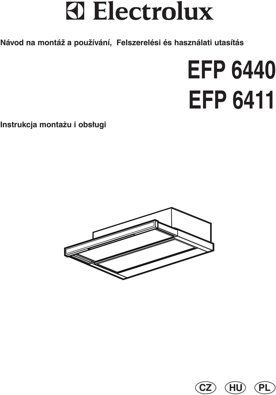 utasítás EFP 6440 EFP 6411