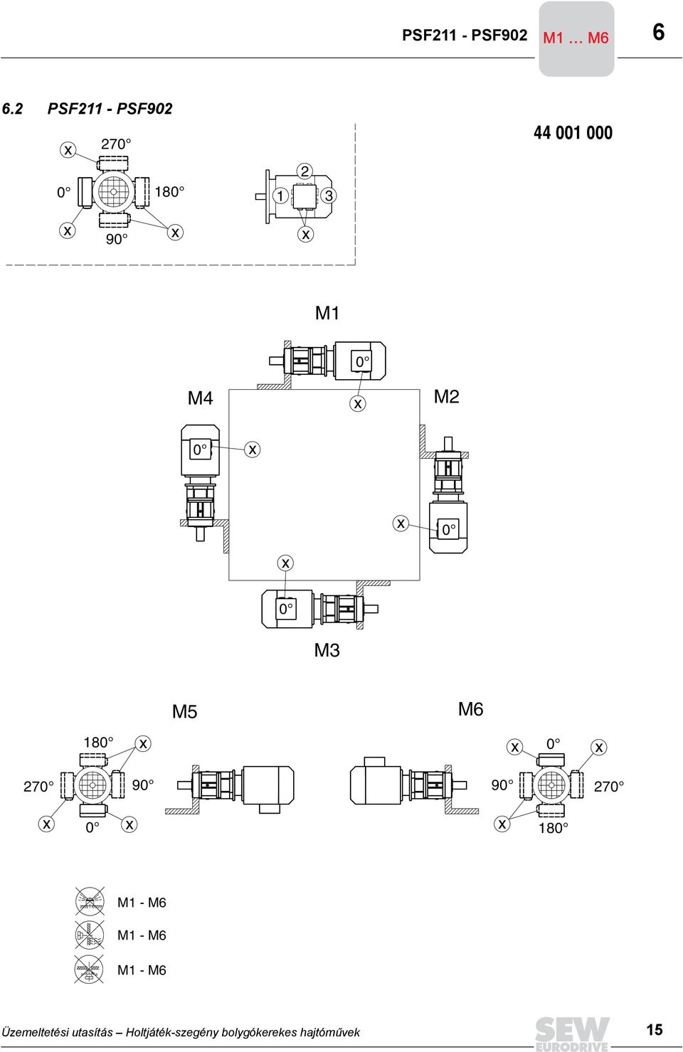 M6 18 27 9 9 27 18 M1 - M6 M1 - M6 M1 - M6