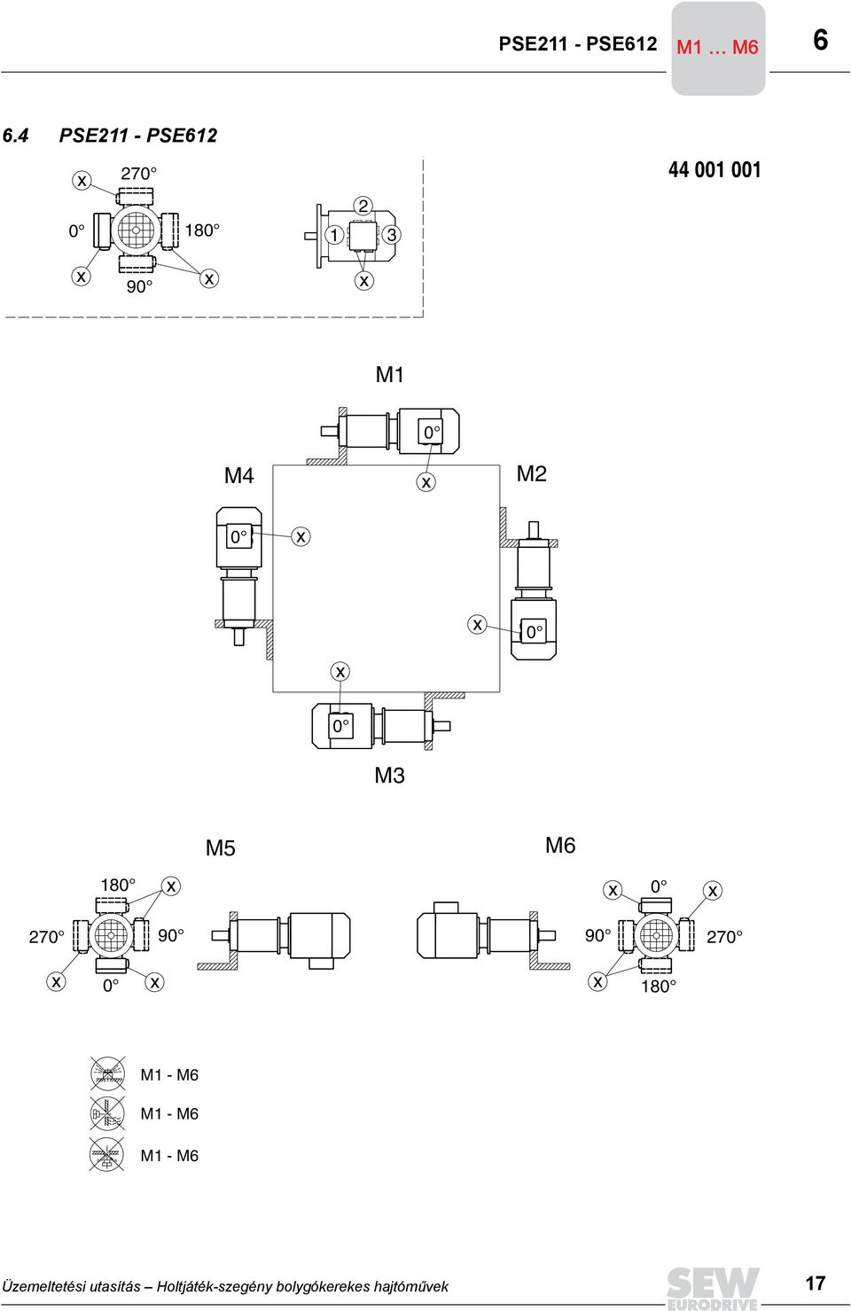 M6 18 27 9 9 27 18 M1 - M6 M1 - M6 M1 - M6