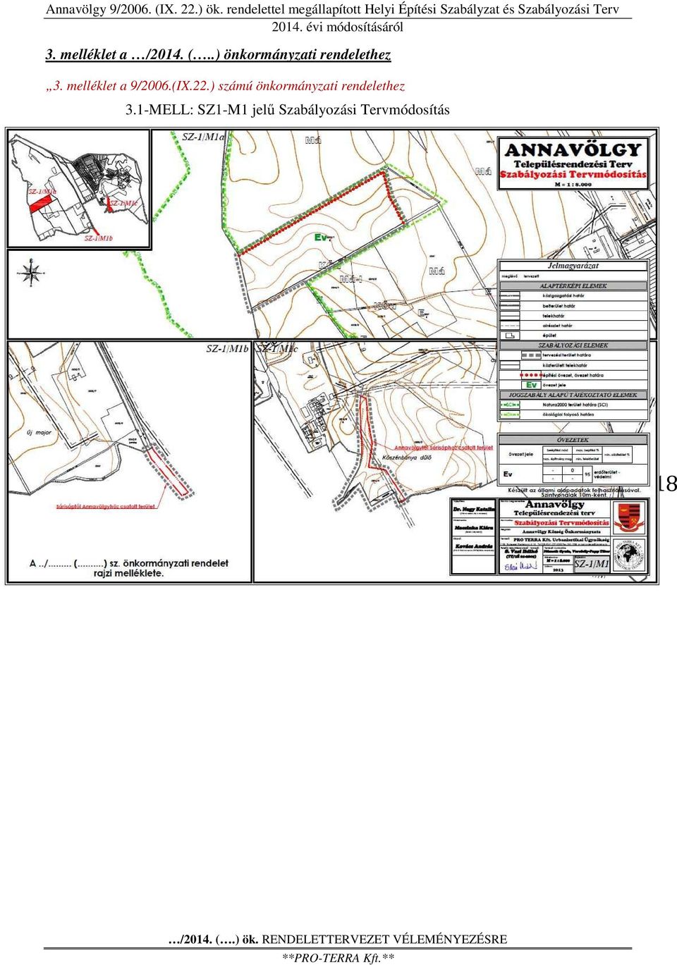 melléklet a 9/2006.(IX.22.
