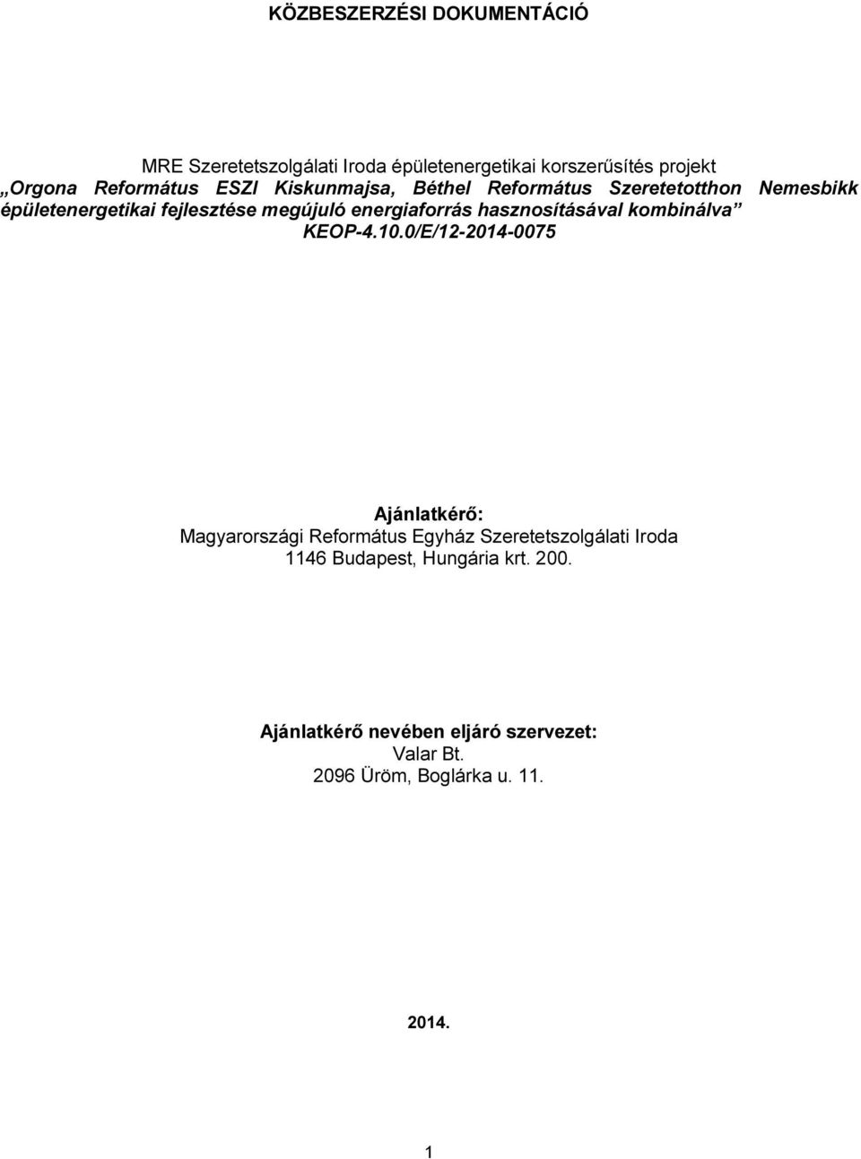 energiaforrás KEOP-4.10.