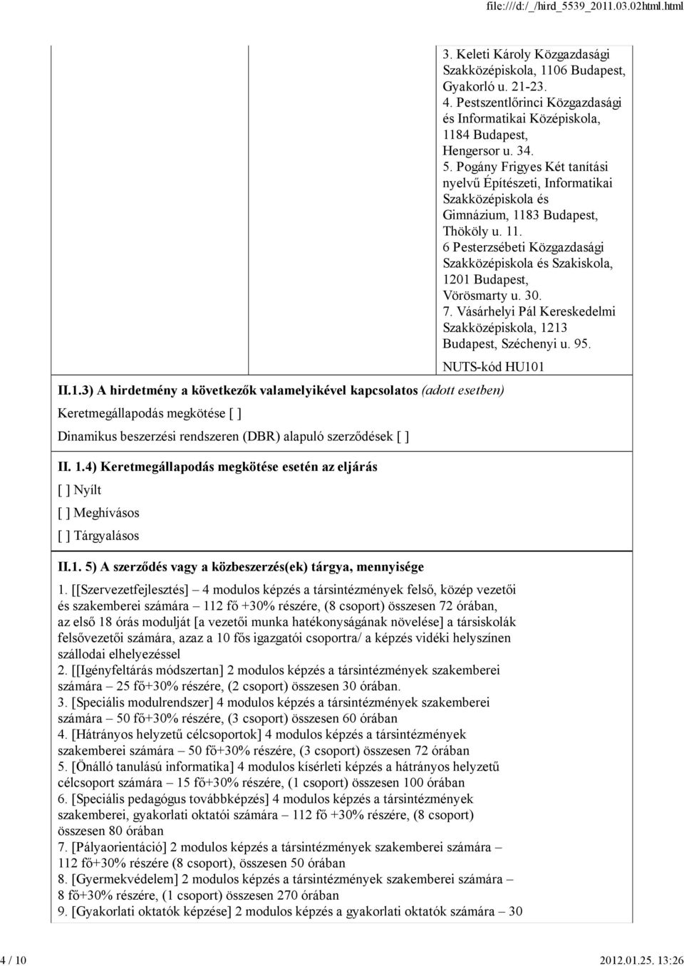 30. 7. Vásárhelyi Pál Kereskedelmi Szakközépiskola, 12