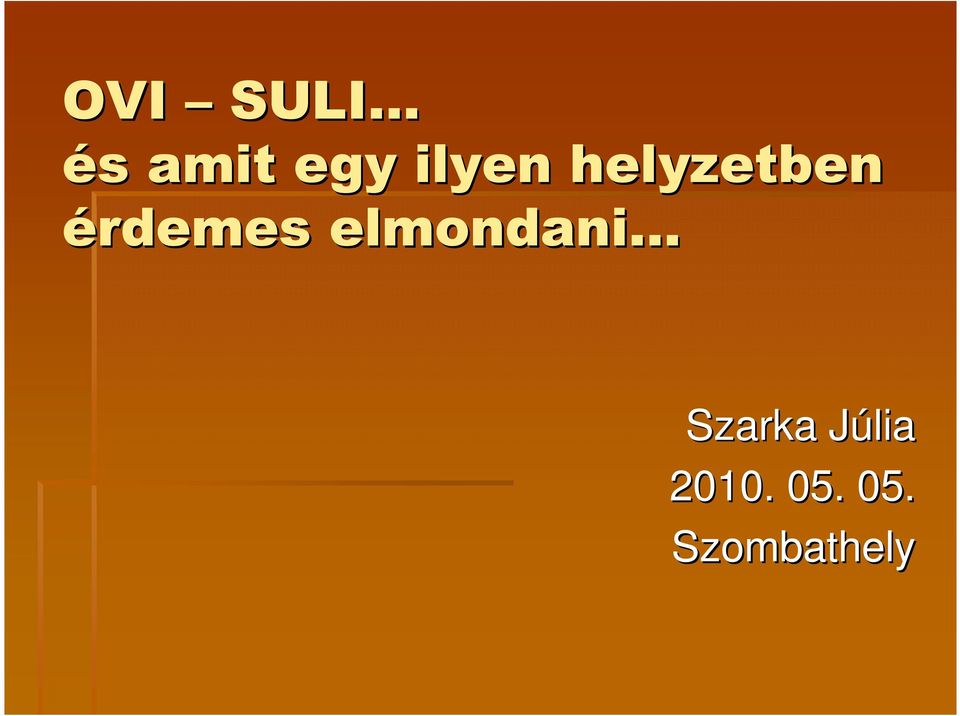 elmondani Szarka JúliaJ