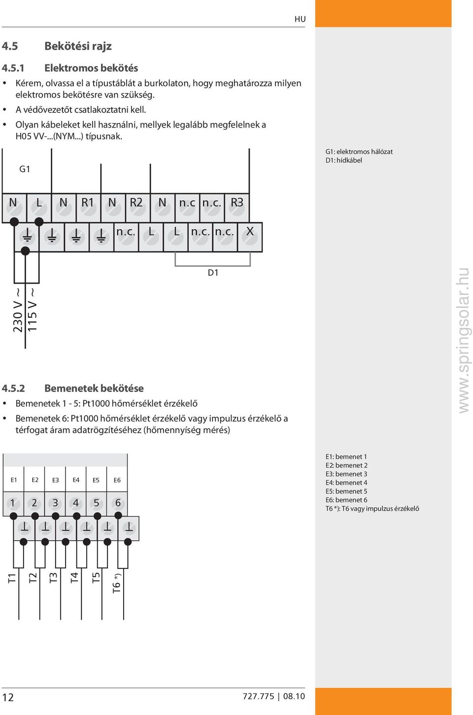 c R3 X 230 V ~ 115 