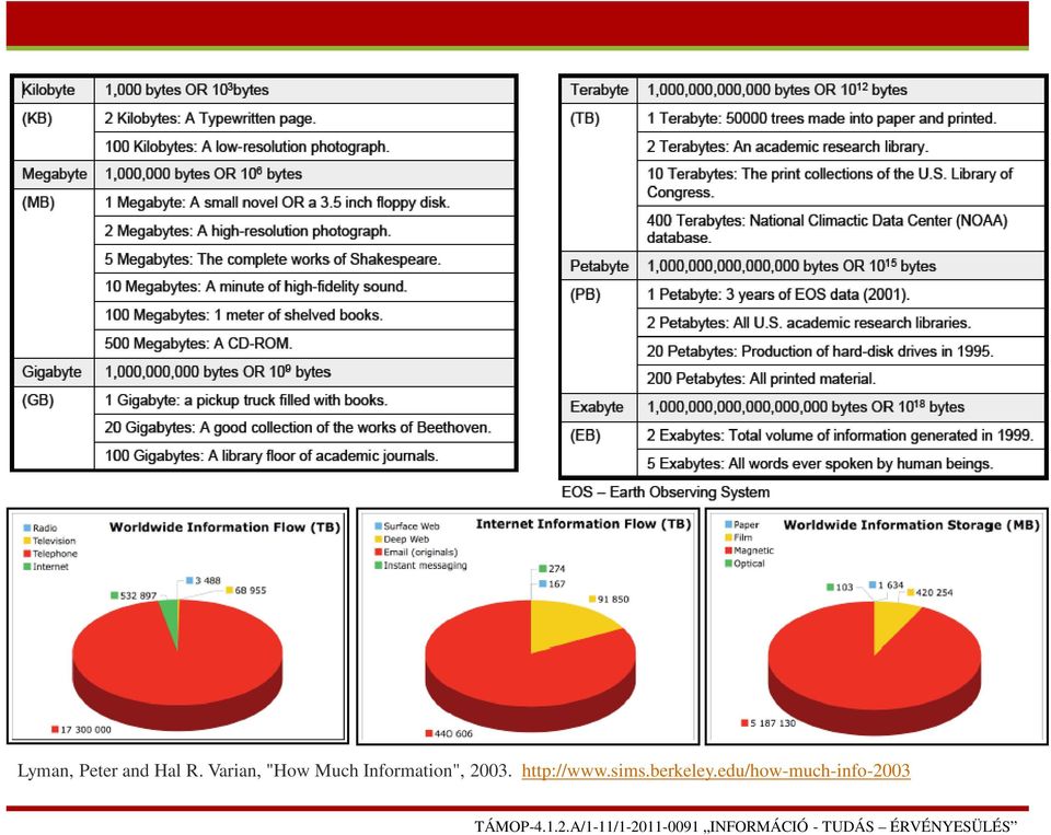 Varian, "How Much Information",