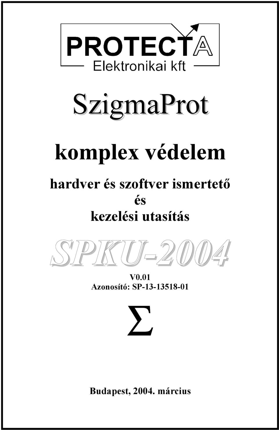 utasítás SPKU-2004 V0.