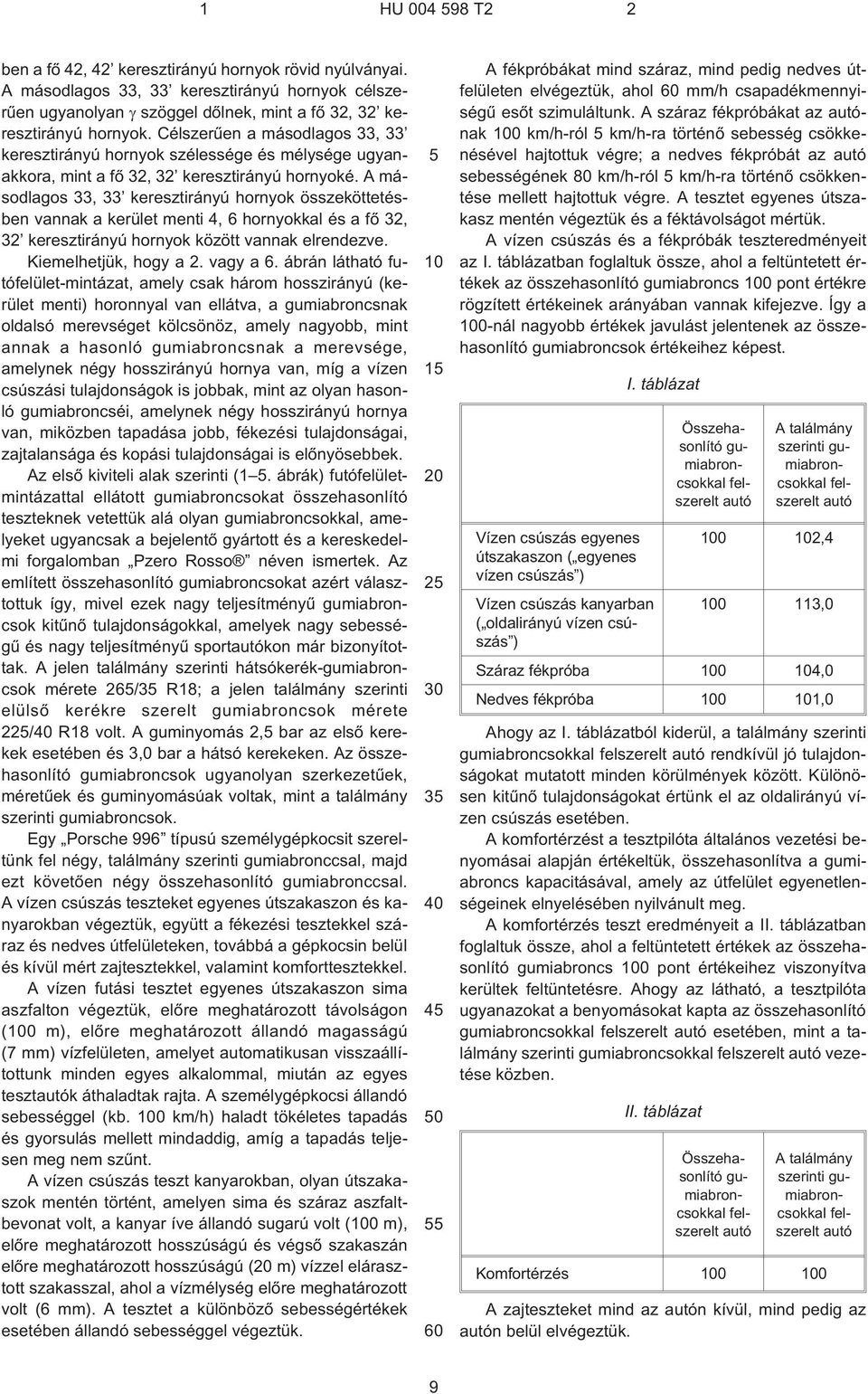 A másodlagos 33, 33 keresztirányú hornyok összeköttetésben vannak a kerület menti 4, 6 hornyokkal és a fõ 32, 32 keresztirányú hornyok között vannak elrendezve. Kiemelhetjük, hogy a 2. vagy a 6.