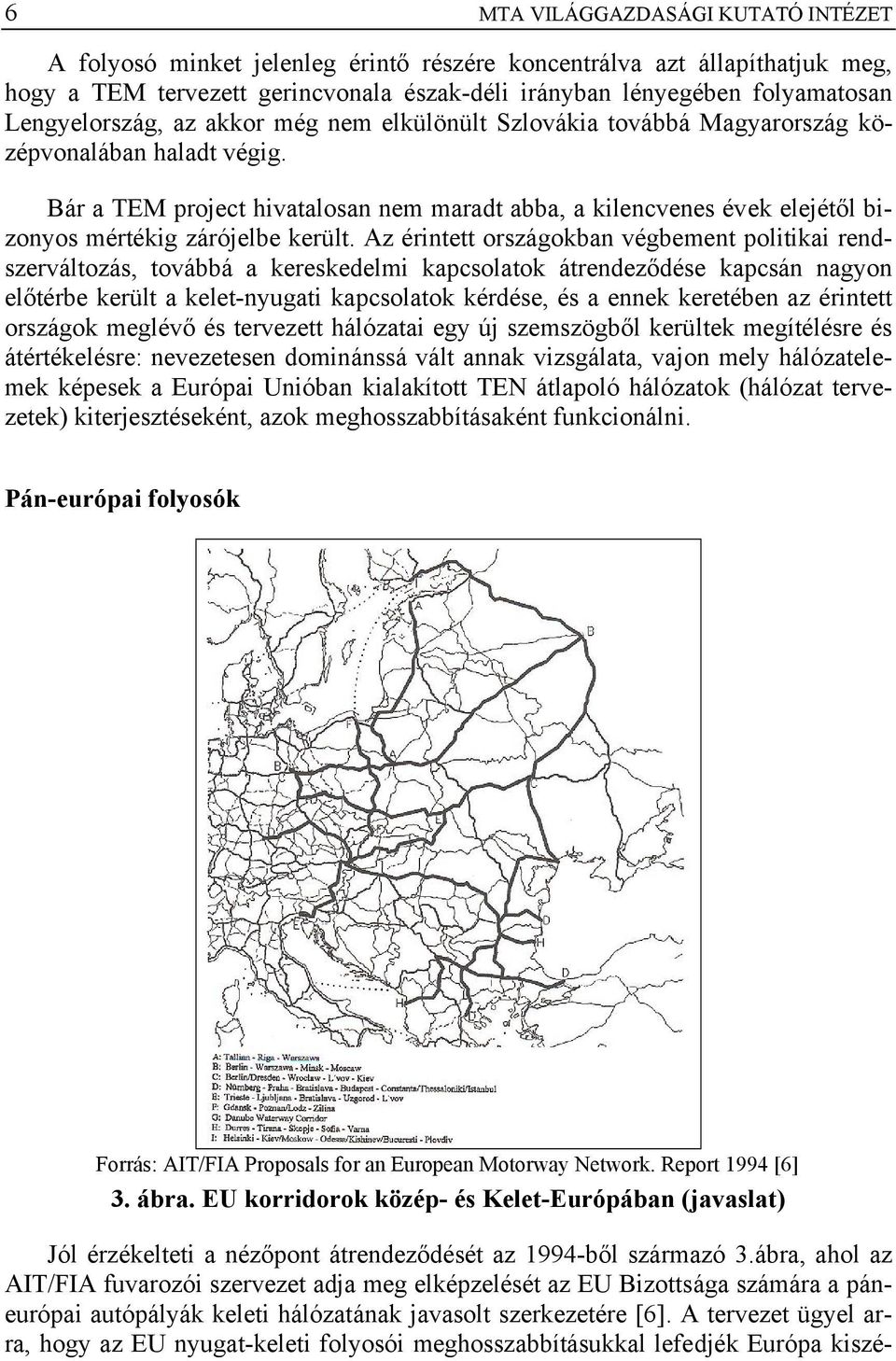 Bár a TEM project hivatalosan nem maradt abba, a kilencvenes évek elejétől bizonyos mértékig zárójelbe került.