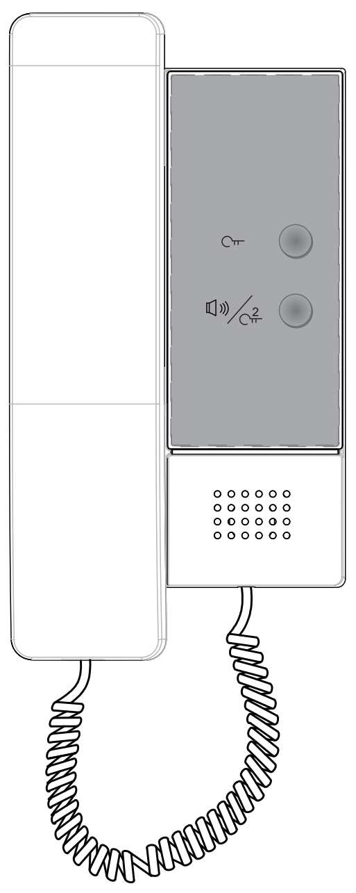 2-VEZETÉKES KAPUTELEFON RENDSZER Beltéri