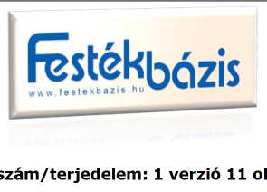 1. Anyag / készítmény és a vállalkozás azonosítása 1.1. Készítmény megnevezése: COROR RAPID FESTÉKLEMARÓ 1.2. Felhasználás: Kül- és Beltérben régi festékrétegek eltávolítására 1.3.