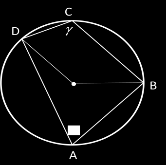 Segédlet a Természettudományi alapismeretek című tárgyhoz - geometria - 64. oldal Egy adott körben egy adott körívhez (ill. húrhoz) egyetlen középponti szög és végtelen sok kerületi szög tartozik.