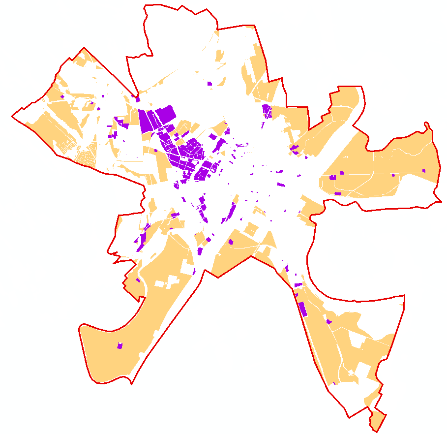 Ingatlan(ok) keresése Nemzeti Fejlesztési Potenciál Térkép (NFPT) Nagy kiterjedésű (>25 ha) zöldmezős iparterületet hol lehet kialakítani az országban?