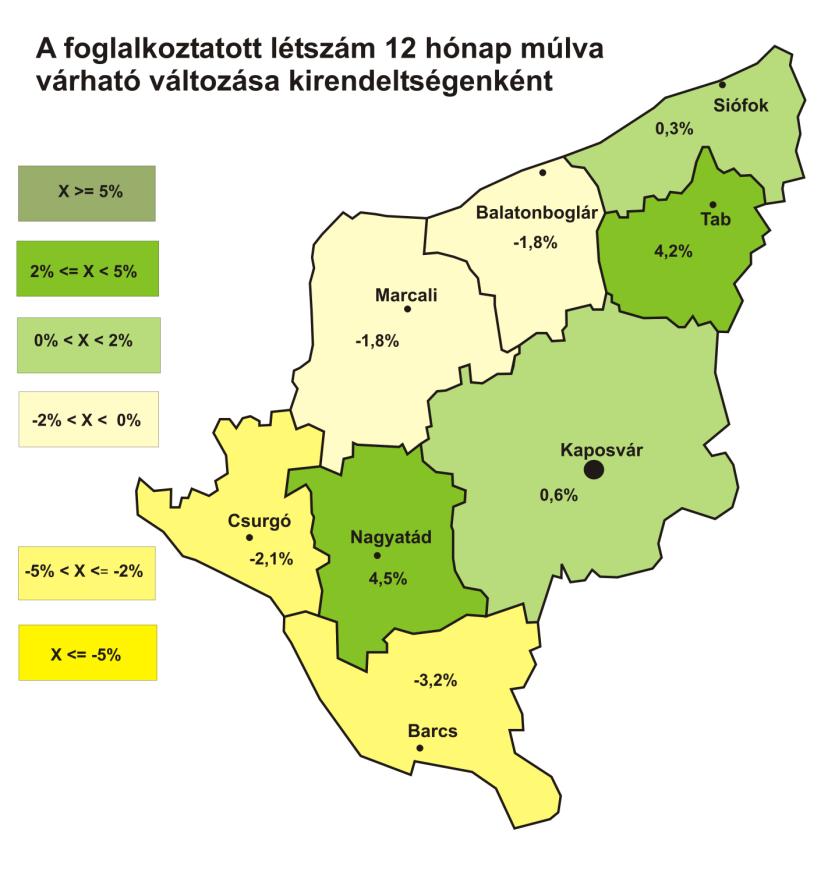 Munkaügyi Központ A negyedéves munkaerő-gazdálkodási felmérés eredményei Somogy megyében 7400 Kaposvár, Fő u.