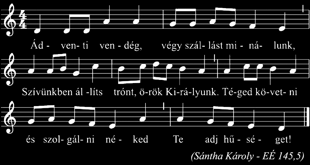 Karácsonyváró istentisztelet a gyermekek, hittanosok szereplésével december 21-én, Advent 4. vasár-napján 10 órakor. Főpróba december 20-án 9 órakor. Szentestei istentisztelet december 24-én du.