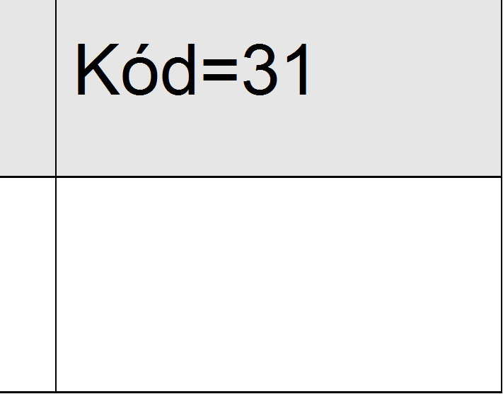 0-s alapbeállításhoz a 8010-es kódot kell megadni) Fordított működés/nyugalmi áramú = 1 (az 1-es