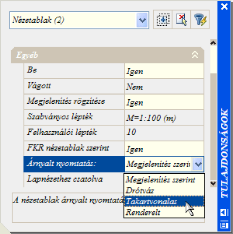 CAD-3D-D h p://epab.bme.hu/epinf2/cad3dd/ Állítsuk be a nézetablakok megjelenítési módját takartvonalasra illetve rendereltre.