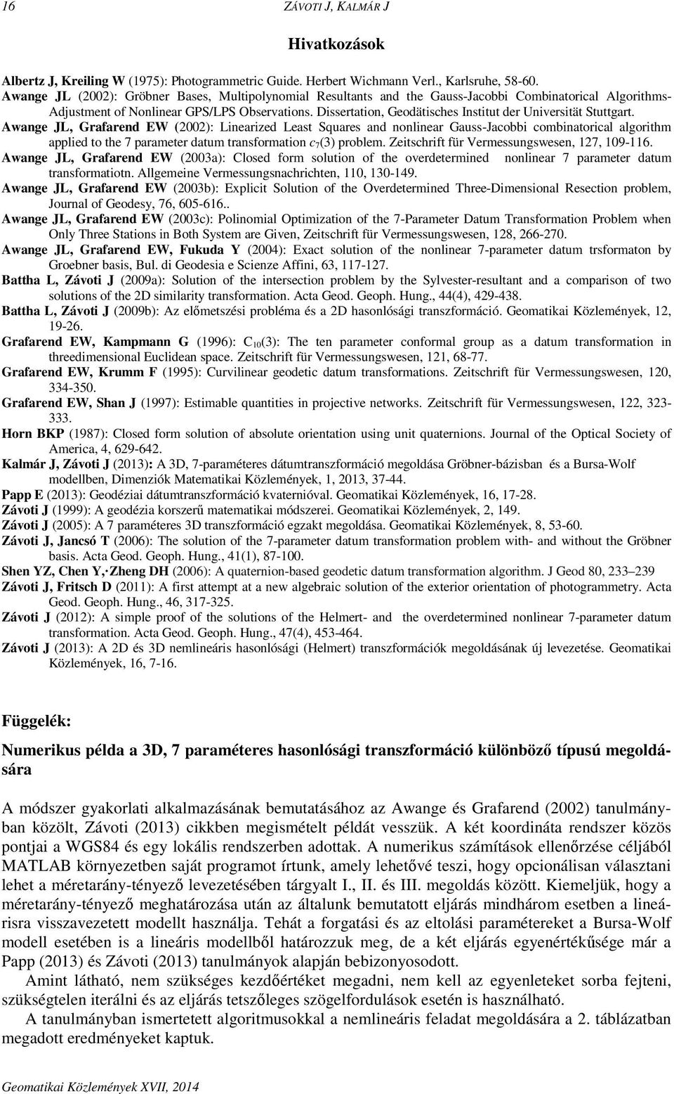 Awge JL Grfred EW (: loed form oluto of the overdetermed oler 7 rmeter dtum trformtot. Allgemee Vermeughrhte -49.