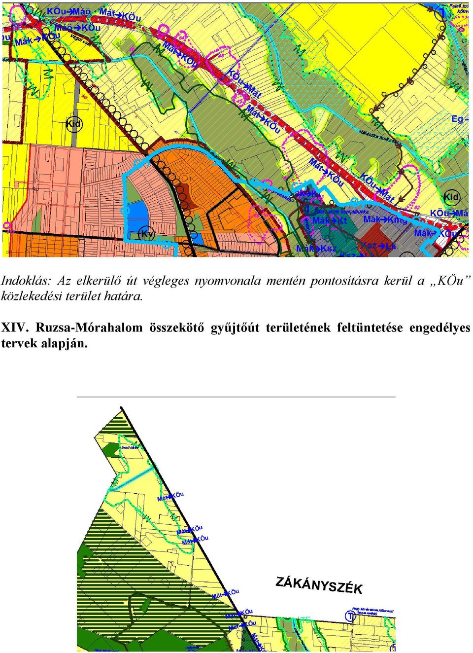 terület határa. XIV.