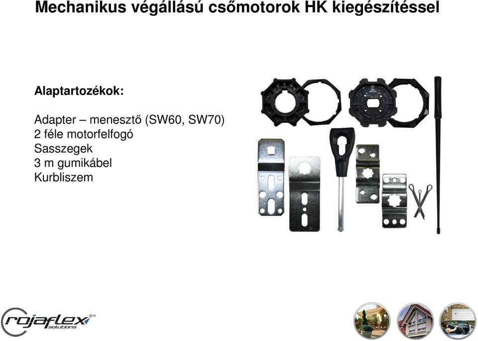 Adapter menesztő (SW60, SW70) 2 féle