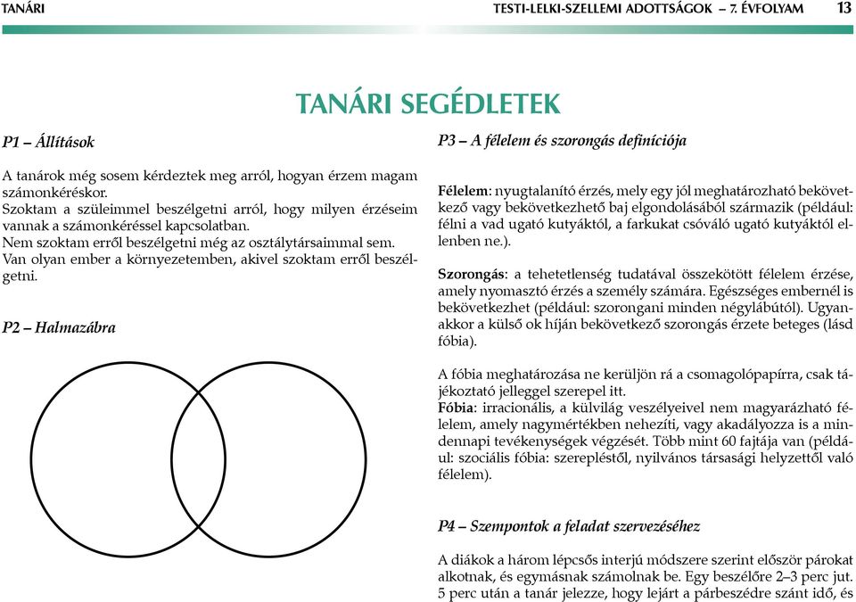 Van olyan ember a környezetemben, akivel szoktam erről beszélgetni.