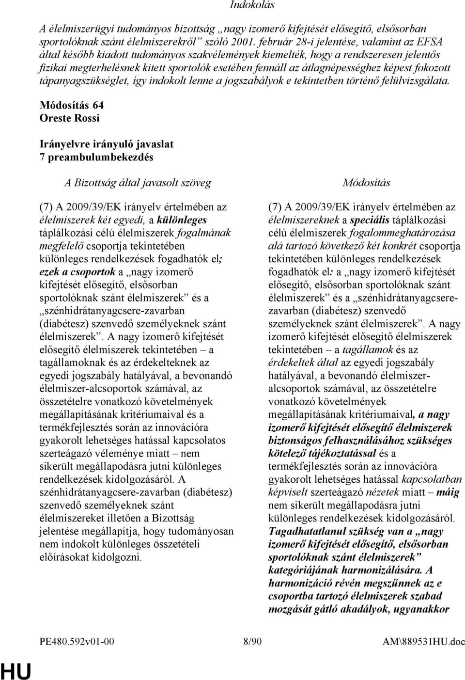 átlagnépességhez képest fokozott tápanyagszükséglet, így indokolt lenne a jogszabályok e tekintetben történő felülvizsgálata.