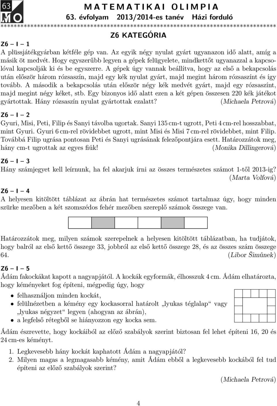 Az egyik négy nyulat gyárt ugyanazon idő alatt, amíg a másik öt medvét. Hogy egyszerűbb legyen a gépek felügyelete, mindkettőt ugyanazzal a kapcsolóval kapcsolják ki és be egyszerre.