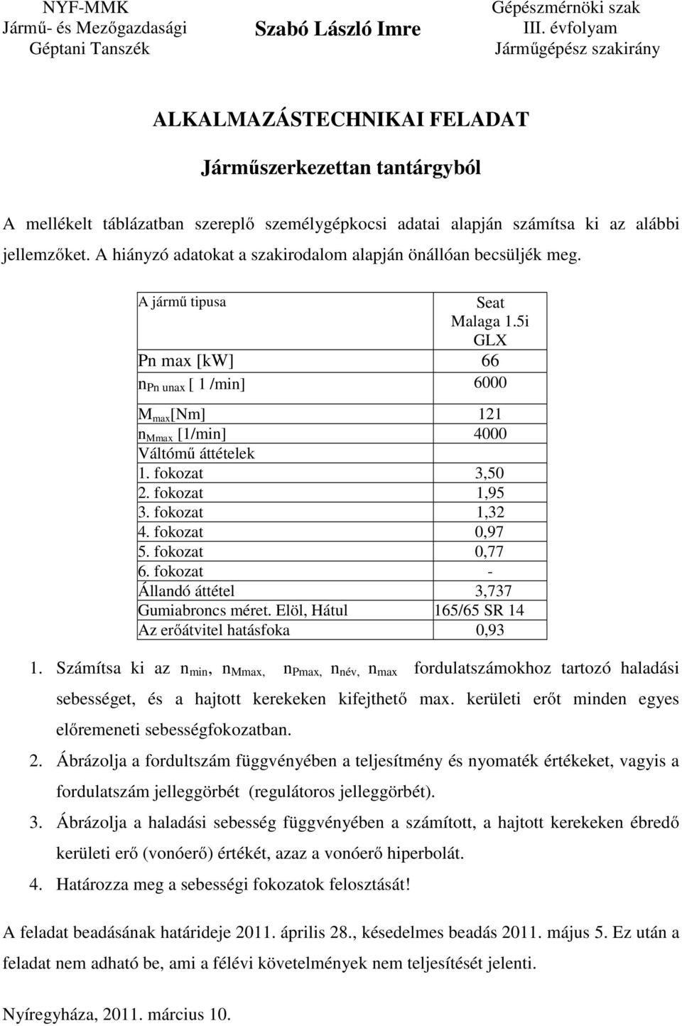 4000 1. fokozat 3,50 2. fokozat 1,95 3. fokozat 1,32 4. fokozat 0,97 5.