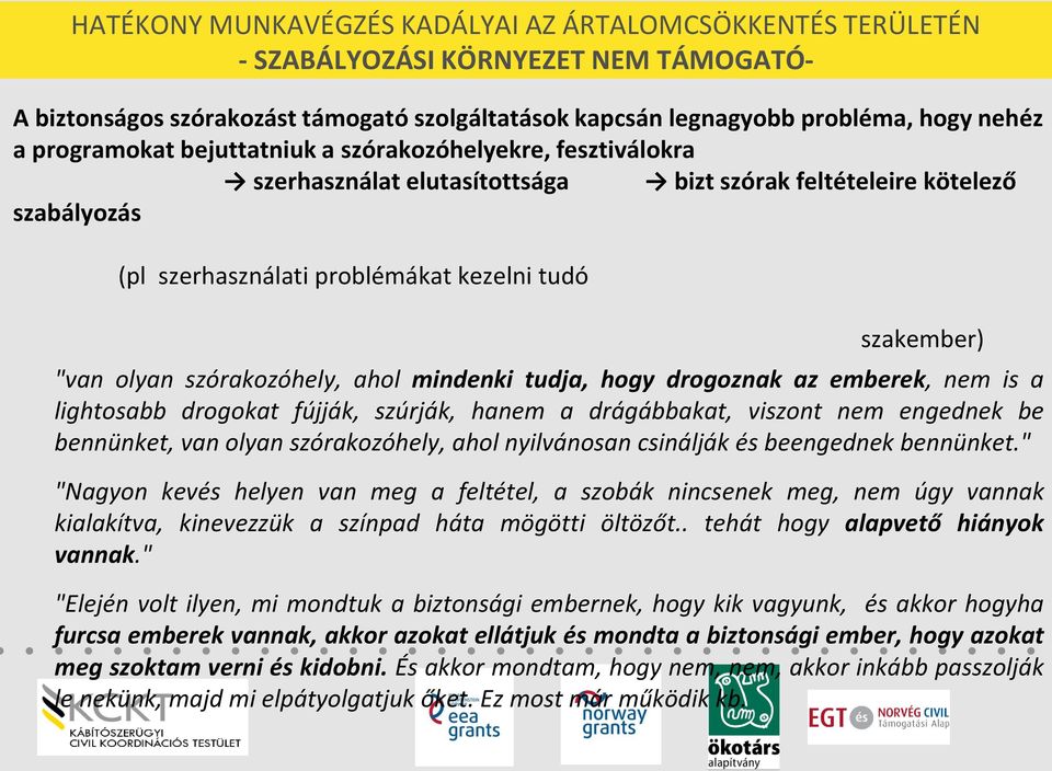 olyan szórakozóhely, ahol mindenki tudja, hogy drogoznak az emberek, nem is a lightosabb drogokat fújják, szúrják, hanem a drágábbakat, viszont nem engednek be bennünket, van olyan szórakozóhely,