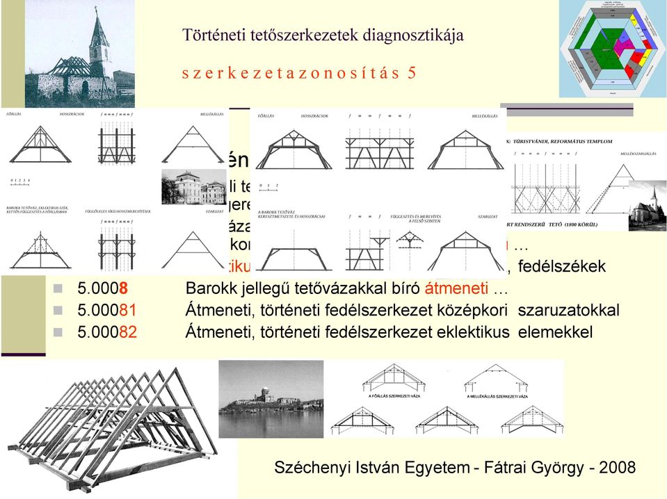 0006 Tetővázaiban és szaruzataiban középkori jegyeket viselő kevert rendszerű 5.