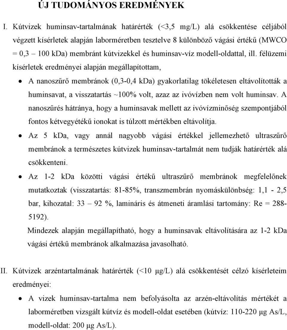 huminsav-víz modell-oldattal, ill.